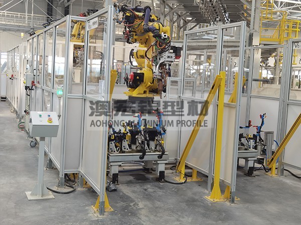 機器人安全隔離圍欄 機器人安全隔離圍欄