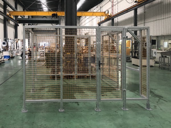 升降臺(tái)鋁型材圍欄 升降臺(tái)鋁型材圍欄