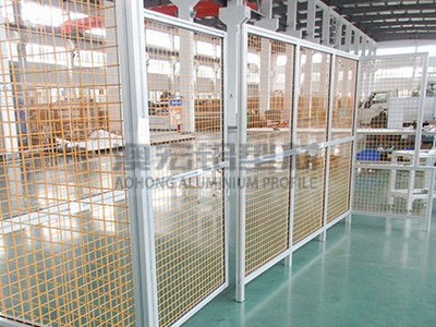 倉(cāng)庫(kù)鋁型材圍欄 倉(cāng)庫(kù)鋁型材圍欄